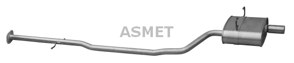 Zadni tlumic vyfuku ASMET 12.019 Zadni tlumic vyfuku ASMET 12.019