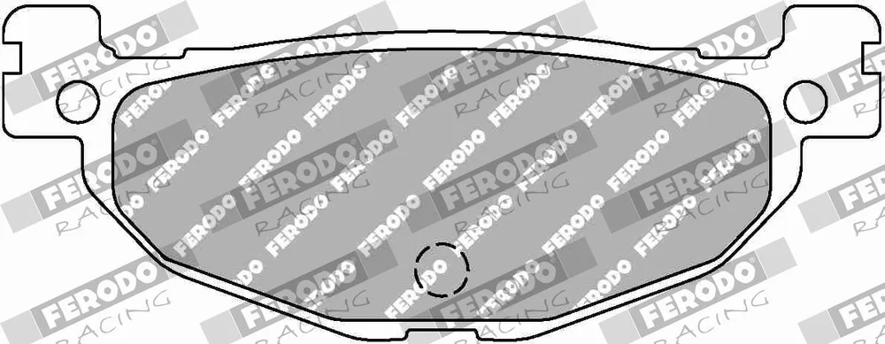 Sada brzdových destiček, kotoučová brzda FERODO RACING FDB2200SM