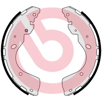 Sada brzdových čelistí BREMBO S56547