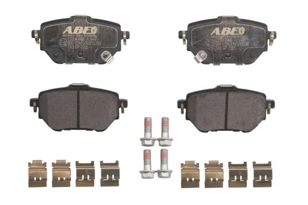 Sada brzdových destiček, kotoučová brzda ABE C22047ABE
