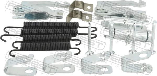 Sada příslušenství, parkovací brzdové čelisti FEBEST 1204-H1R-KIT Sada příslušenství, parkovací brzdové čelisti FEBEST 1204-H1R-KIT