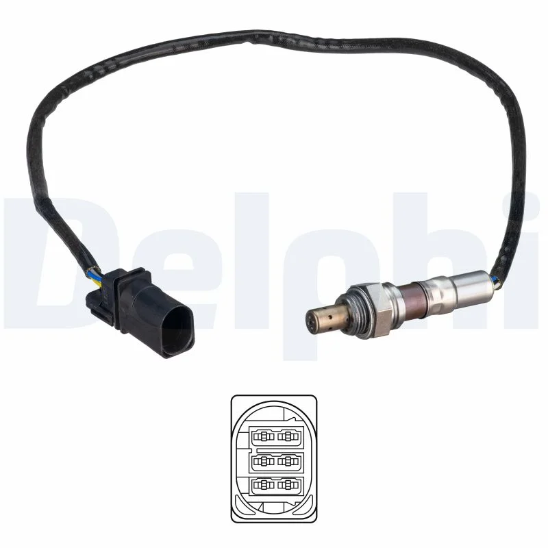 Lambda sonda DELPHI ES21291-12B1 – OE 03G906262B Lambda sonda DELPHI ES21291-12B1 – OE 03G906262B