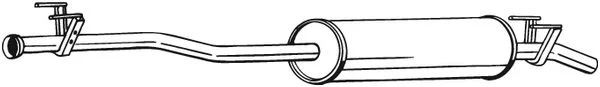 Zadní tlumič výfuku BOSAL 285-479 – OE 9064904201