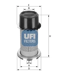 Vzduchový filtr UFI 27.379.00