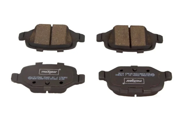 Sada brzdových destiček, kotoučová brzda MAXGEAR 19-2960