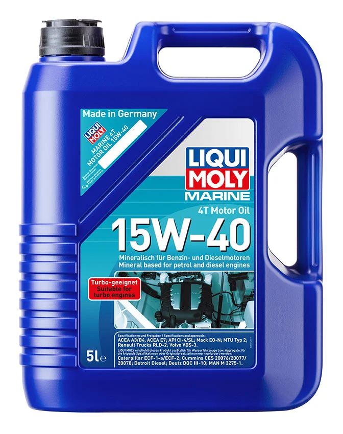 Motorový olej marine 4t 15w-40 LIQUI MOLY 25016