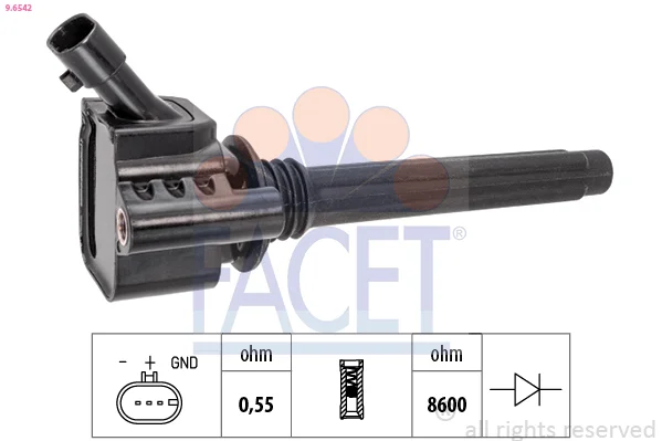 Zapalovací cívka FACET 9.6542