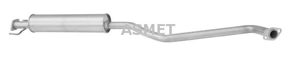 Stredni tlumic vyfuku ASMET 05.108