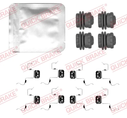 Sada příslušenství, obložení kotoučové brzdy QUICK BRAKE 109-0156